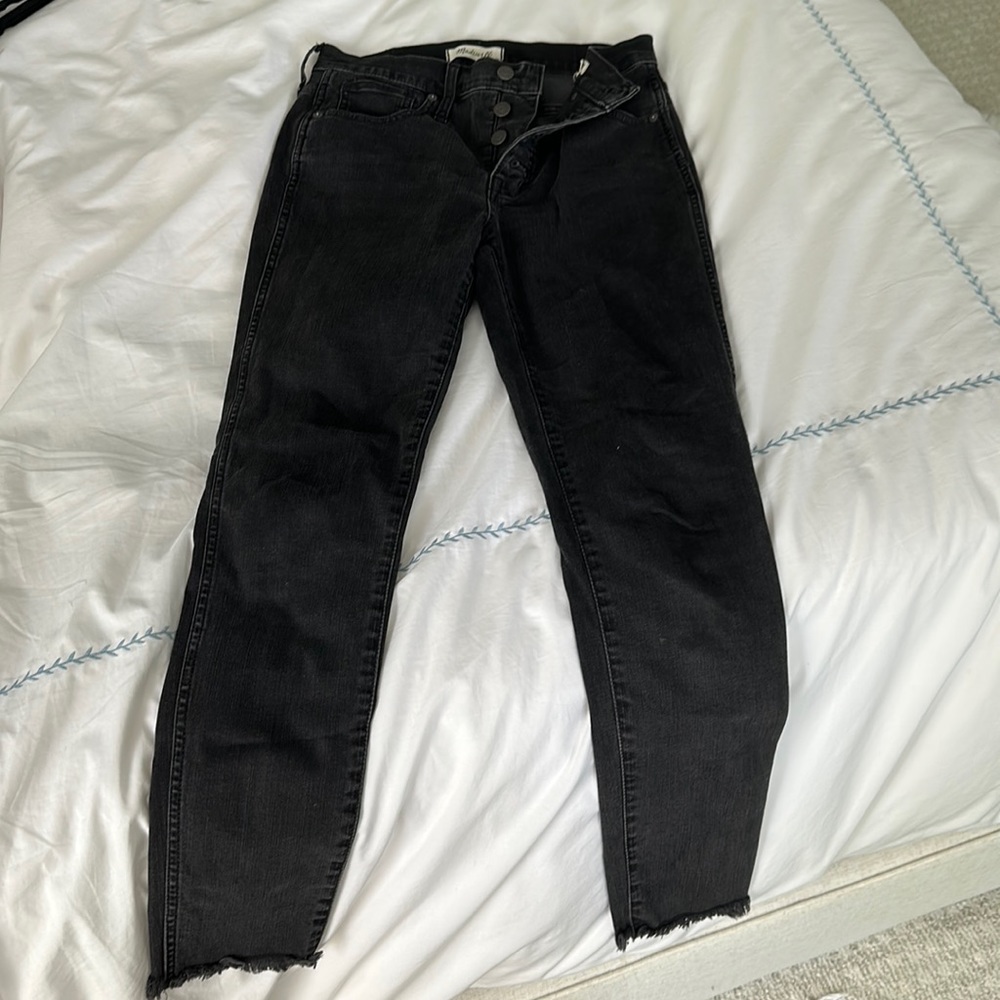 Madewell 10” high rise skinny